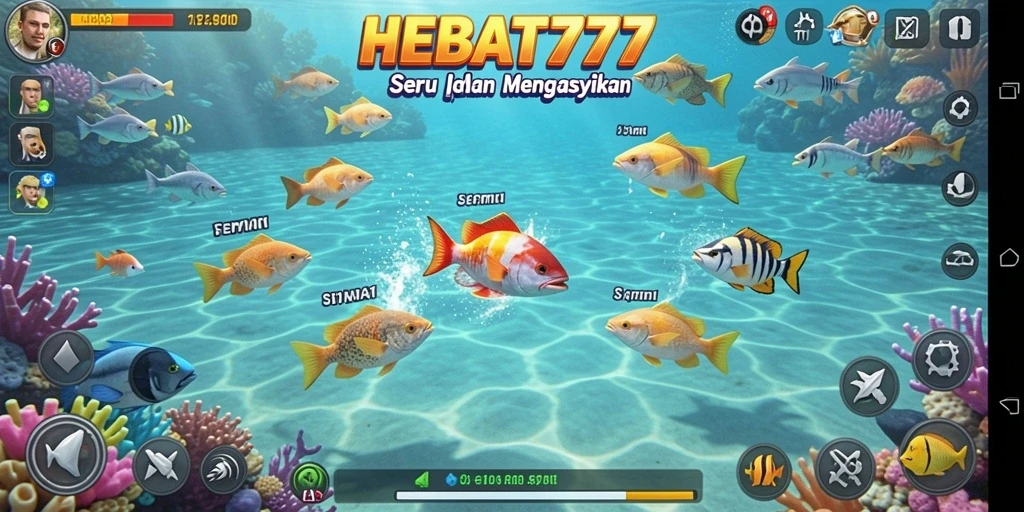 Tampilan gameplay HEBAT777 yang seru dan penuh warna.