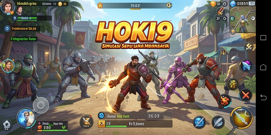 Gameplay HOKI9 menampilkan simulasi yang mendetail dan realistis.