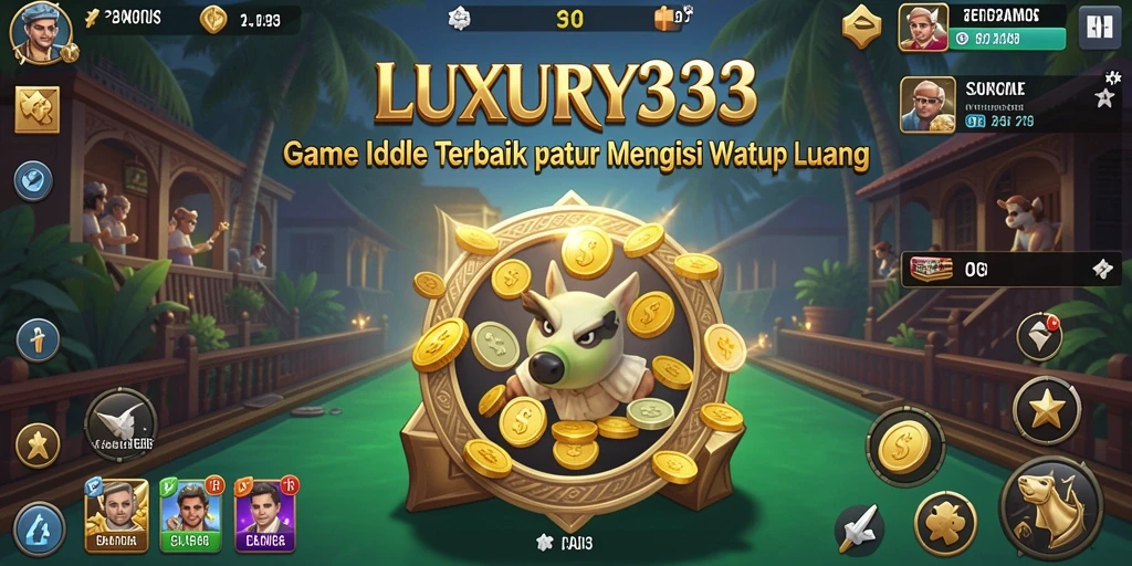 Tampilan gameplay LUXURY333 yang memukau dengan karakter yang beraksi.