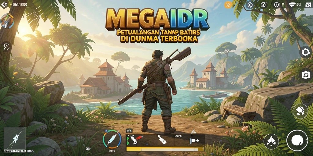 Gameplay Open World yang memukau di MEGAIDR.