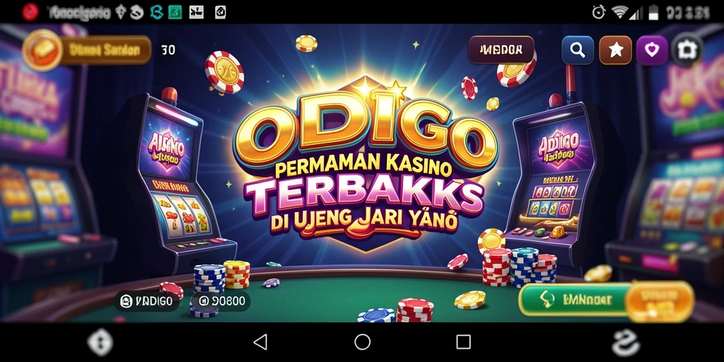 Screenshot menampilkan gameplay seru ODDIGO di Kasino.