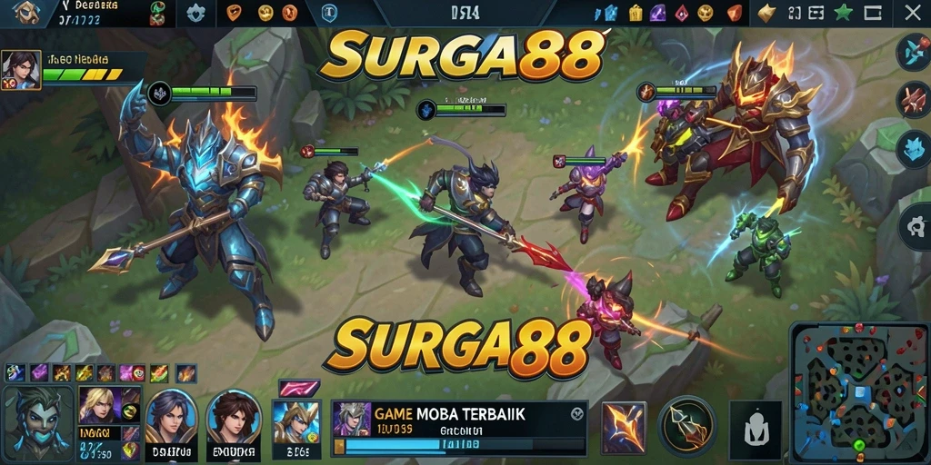 Gameplay seru dan menarik di SURGA88 dengan pertarungan yang intens.