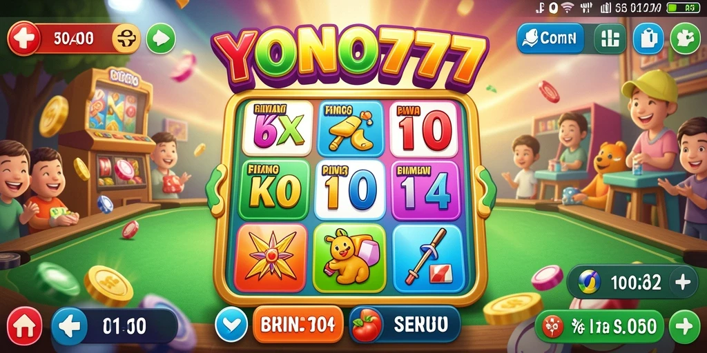 Tampilan gameplay YONO777 yang menarik dan seru.